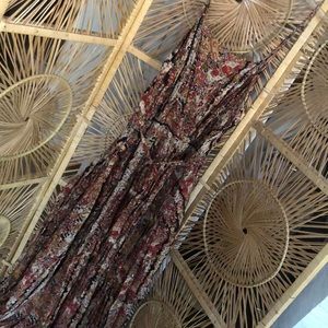 Women’s floral long sun dress